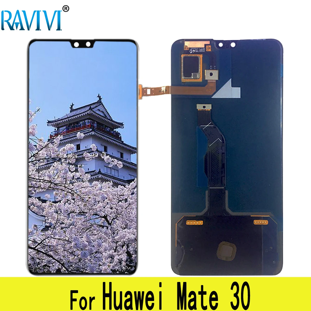 6,62 "AMOLED para Huawei Mate 30 LCD pantalla t&aacute;ctil digitalizador reemplazo para Mate30-0