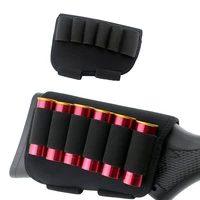 hunting ammo bag accessories molle cartridge belt airsoft tactical pouch 6 shots 12 20 gauge shot gun shell gauge holder
