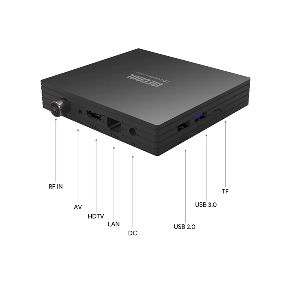 Смарт ТВ-бокс Mecool KT1 Android 10 0 сертификат Google DVB-T DVB-T2 Amlogic S905X4 поддержка AV1 4K 60fps 2T2R