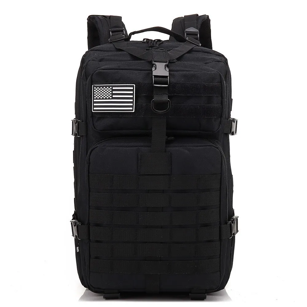 Вместительные мужские армейские тактические рюкзаки объемом 50 л военные