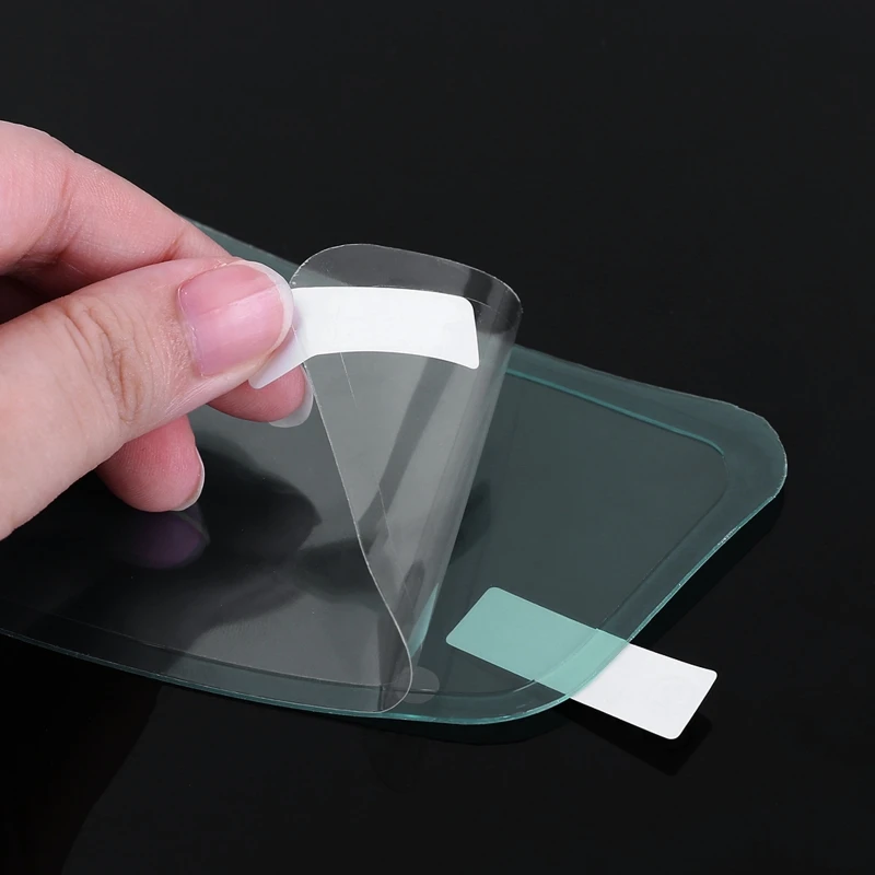 

Clear Anti-Fog Patch Film Motorcycle Helmet Screen Lens Universal for Full Half Face Off-road Helmets