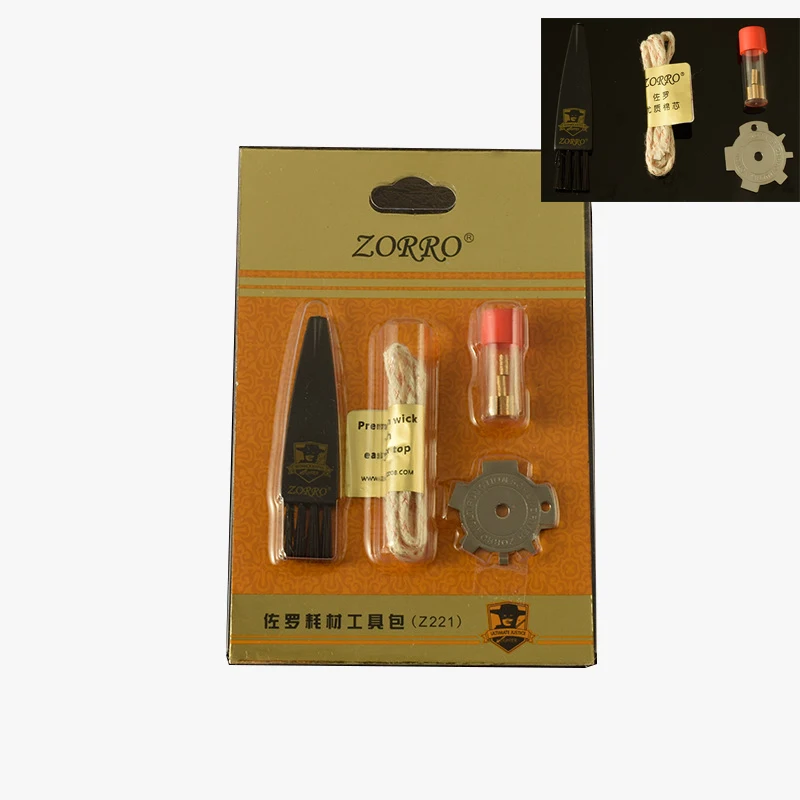 Бренд ZORRO керосиновая зажигалка фитили из кремния и хлопка масла|cotton wick|oil wickcotton