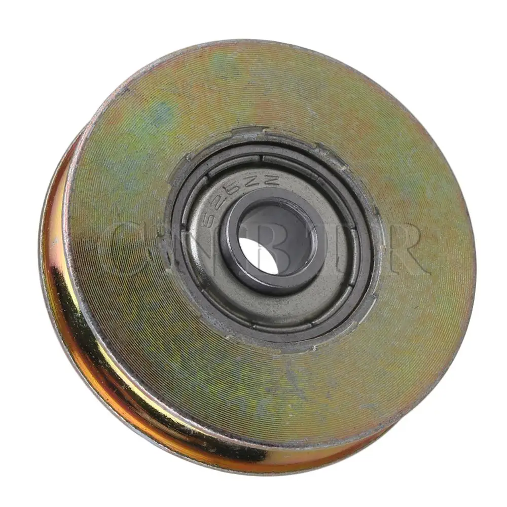 Цветной стальной кафельный рельсовый шкив CNBTR Пассивный ролик 6 4x38x8 3 мм|pulley wheel|idler