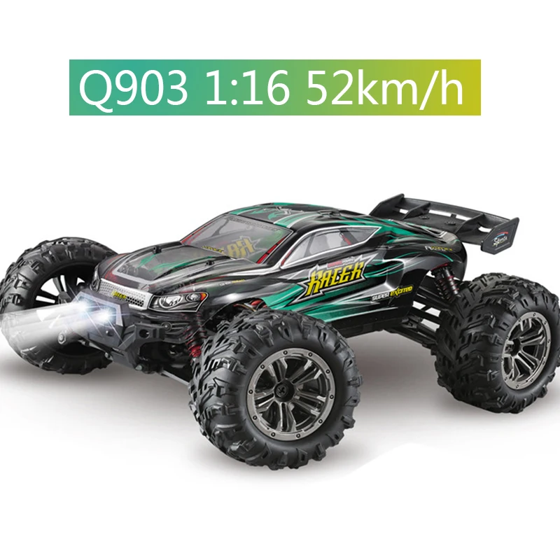 Xinlehong Q903 RC автомобиль 1:16 2 4 г 4WD 52 км/ч Высокая Скорость бесщеточный ру десерт