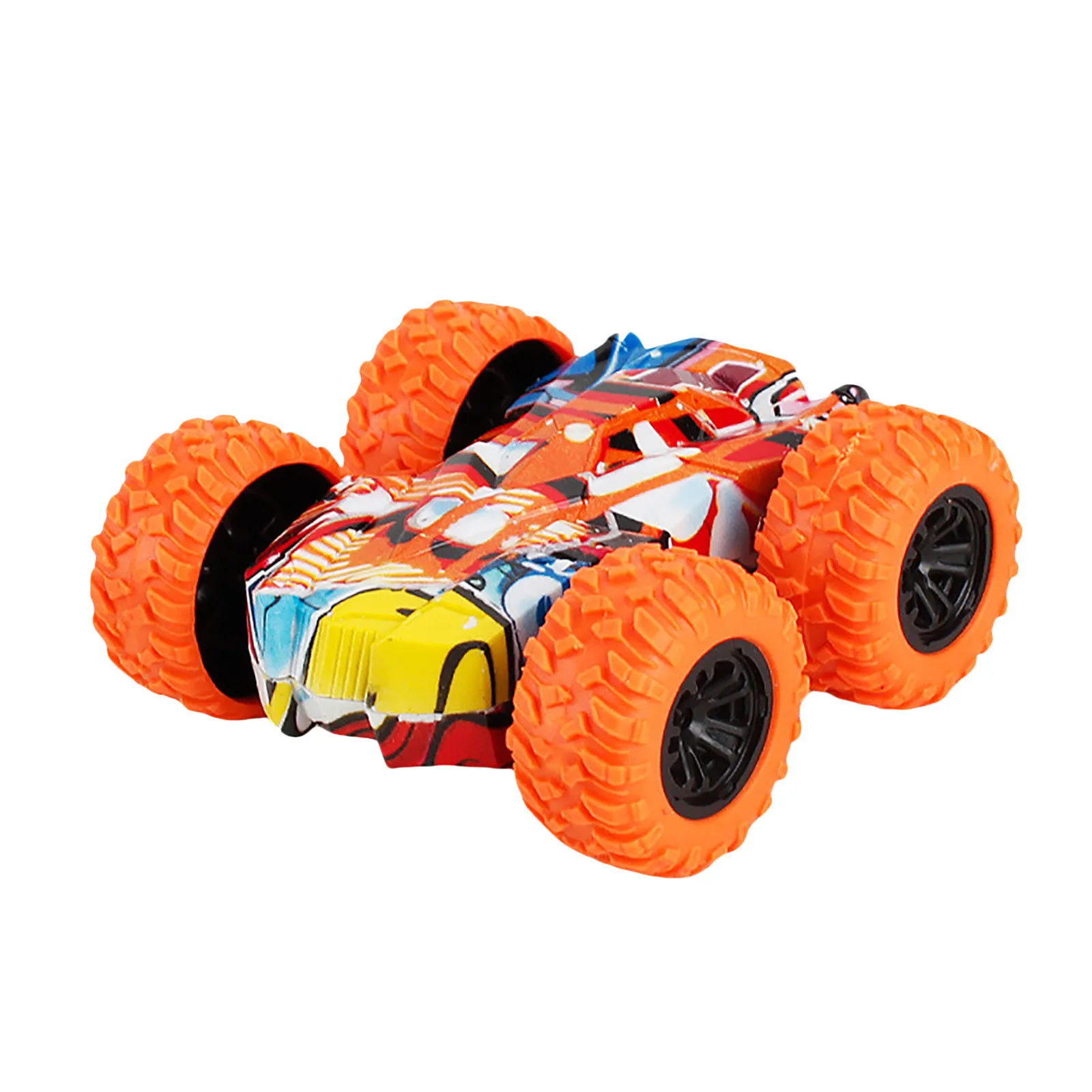 

1pc New Product Inertial Double-sided Dump Truck Resistant 360 Degrees Flip Toy Car Christmas Gifts Kids Toys For Children
