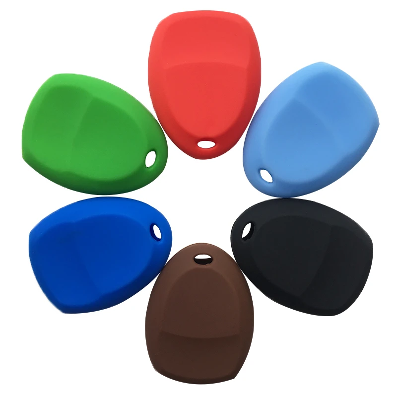 

Silicone Key Cover Case Acadia Fob For GMC Acadia For Chevrolet Avalanche For Buick Enclave 4 Button Key Holder Car Accessories