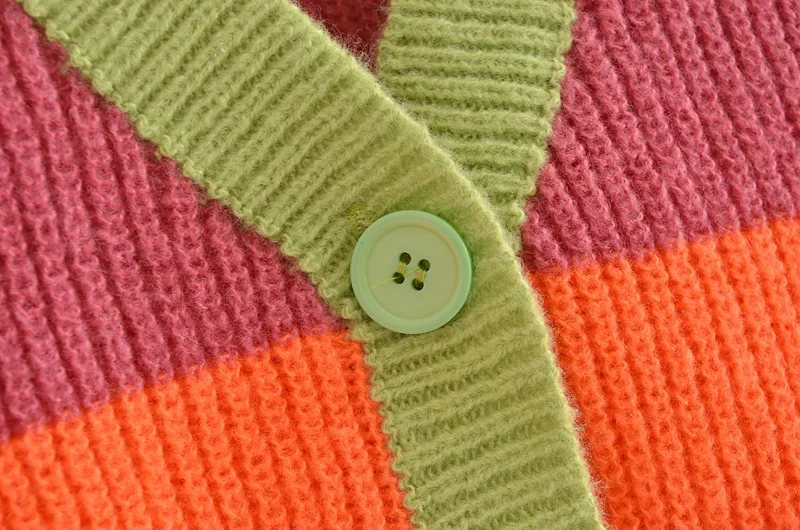 

Sweater oversized y2k korean vintage women vintage crochet knitted fashion mujer argyle kawaii cute ugly 2021 aesthetic sueter