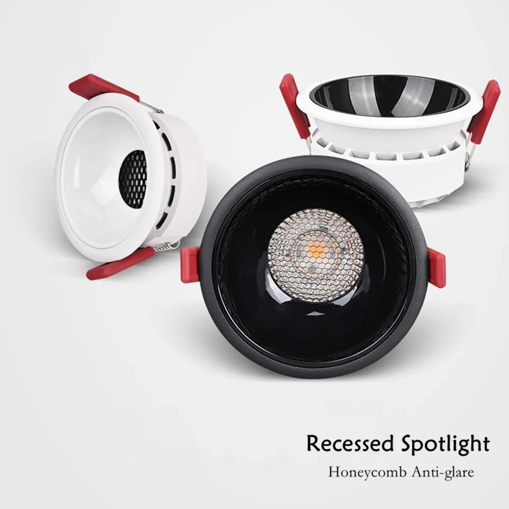 Встраиваемая светодиодная точечная лампа комнатный светильник с сотовой лампой