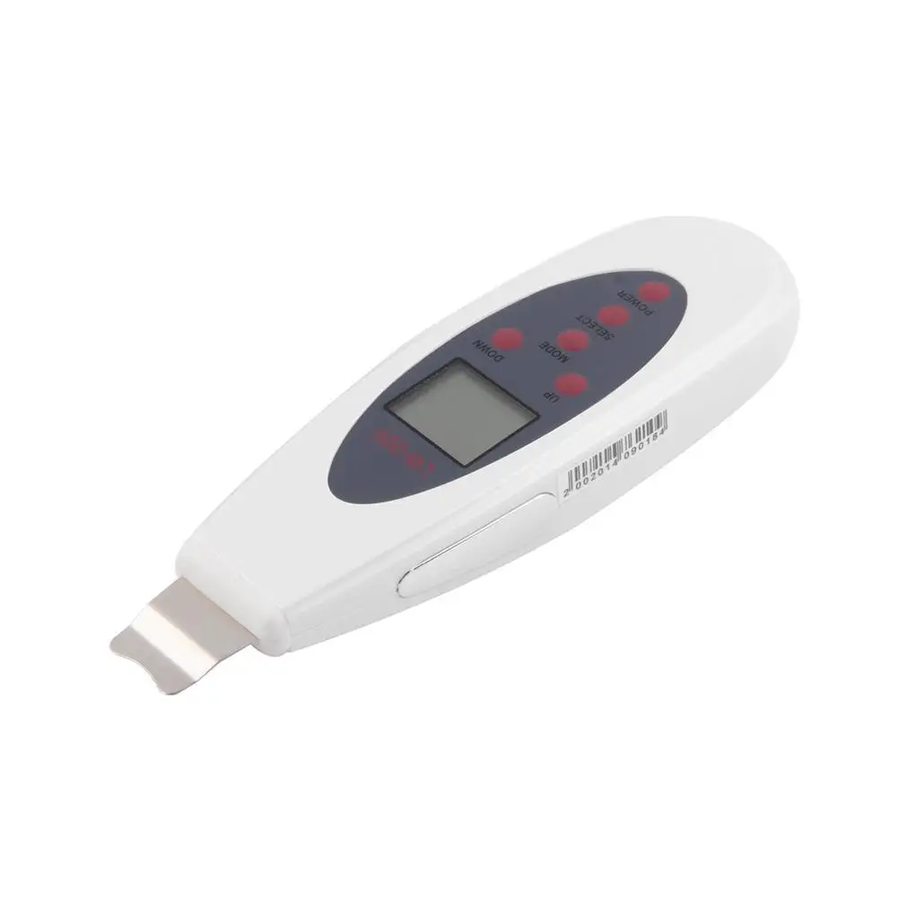 Цифровой портативный ультразвуковой очищающий шпатель для лица пилинг кожи