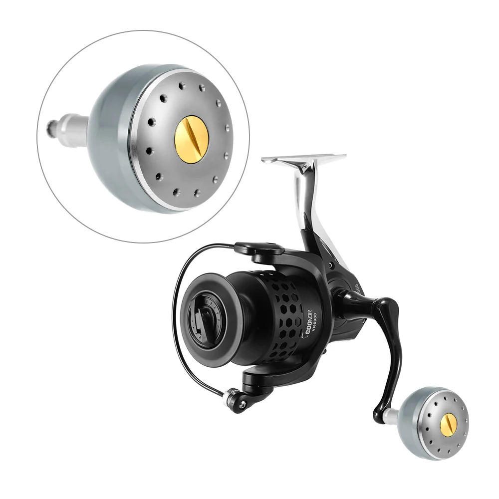 Lixada Рыболовная катушка из алюминиевого сплава ручки для спиннинга Катушки