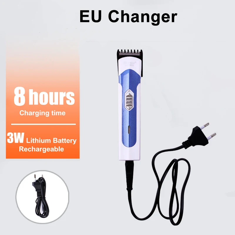 

Professional Household Hair Trimmer with Comb For Men Rechargable Electric Hair Cutter Clipper For Women Split End 110v 220v