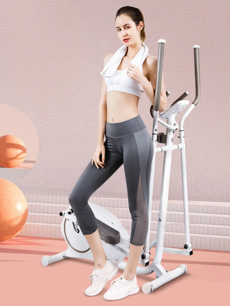 

Zq домашний фитнес небольшой эллиптический инструмент оборудование для спортзала альпинистская машина потеря веса