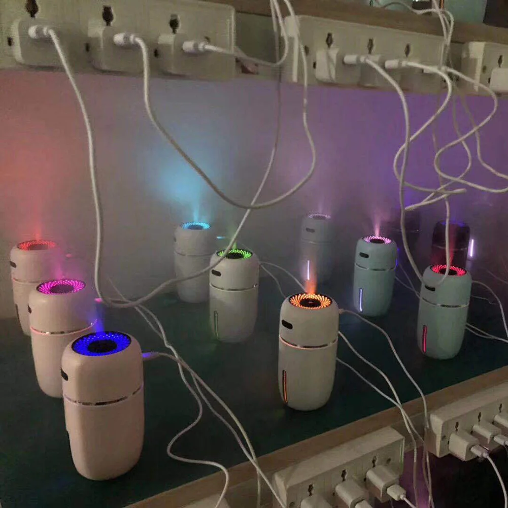 

Cool Mist Humidifiers Mute Ultrasonic Humidifier for Office Work Easy to Clean Air Purifier Auto Shut-Off 4H 9H Timing May29