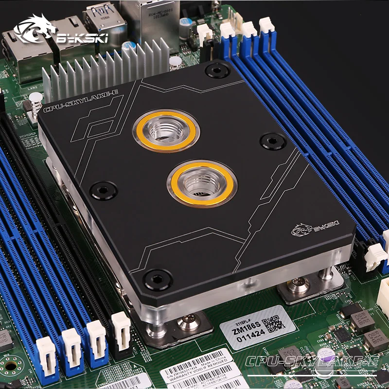 Блок водяного охлаждения ЦП Bykski для LGA3647 | Компьютеры и офис