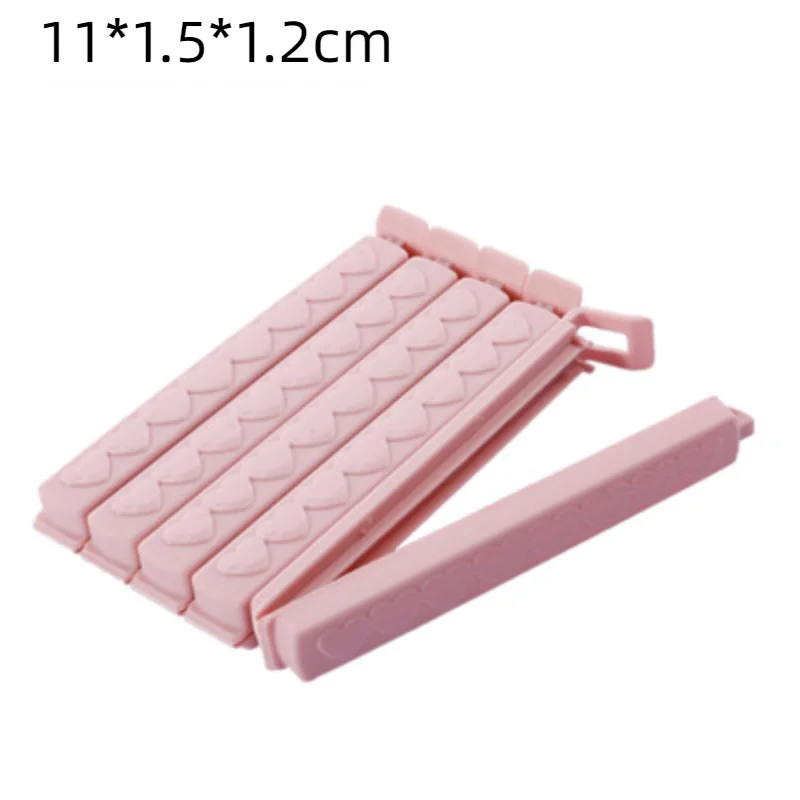 

5Pcs Portable New Kitchen Storage Food Snack Seal Sealing Bag Clips Sealer Clamp Plastic Tool Kitchen Accessories