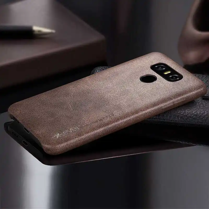 X-Level из искусственной кожи чехол для LG G6 ультра тонкий мягкий задний Чехол Dual Sim