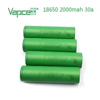 Mooch тест Vapcell 18650 батарея 2000mah 28A Высокая утечка перезаряжаемые литиевые электроинструменты/Фонари ячейка