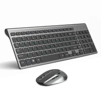 2022 2 4g wireless keyboard mouse protable mini keyboard mouse combo set for notebook laptop mac desktop pc smart tv russian
