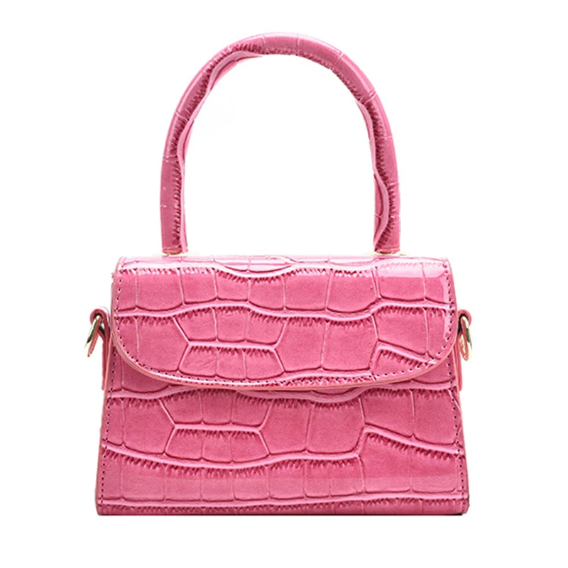 

Pattern Crossbody Bags For Women Alligator 2021 Small Chain Handbag Small Bag PU Leather Hand Bag Ladies Designer