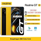 Смартфон Realme GT, 6,43 дюйма, FHD + AMOLED, Snapdragon 888, 64 мп, тройная камера, 4500 мАч, 65 Вт