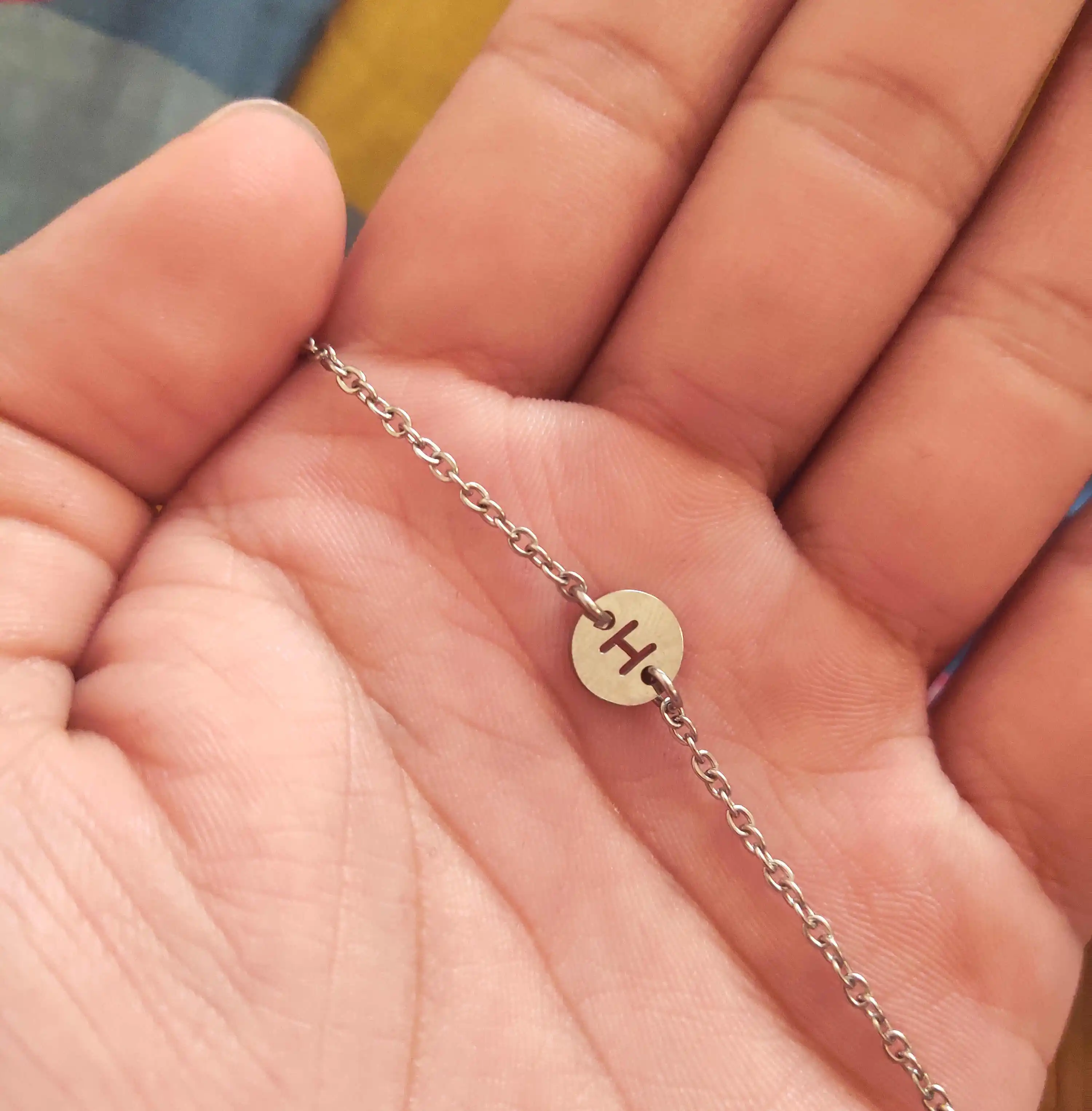 ELANUOYY A-Z original Name очаровательный браслет с буквой для женщин