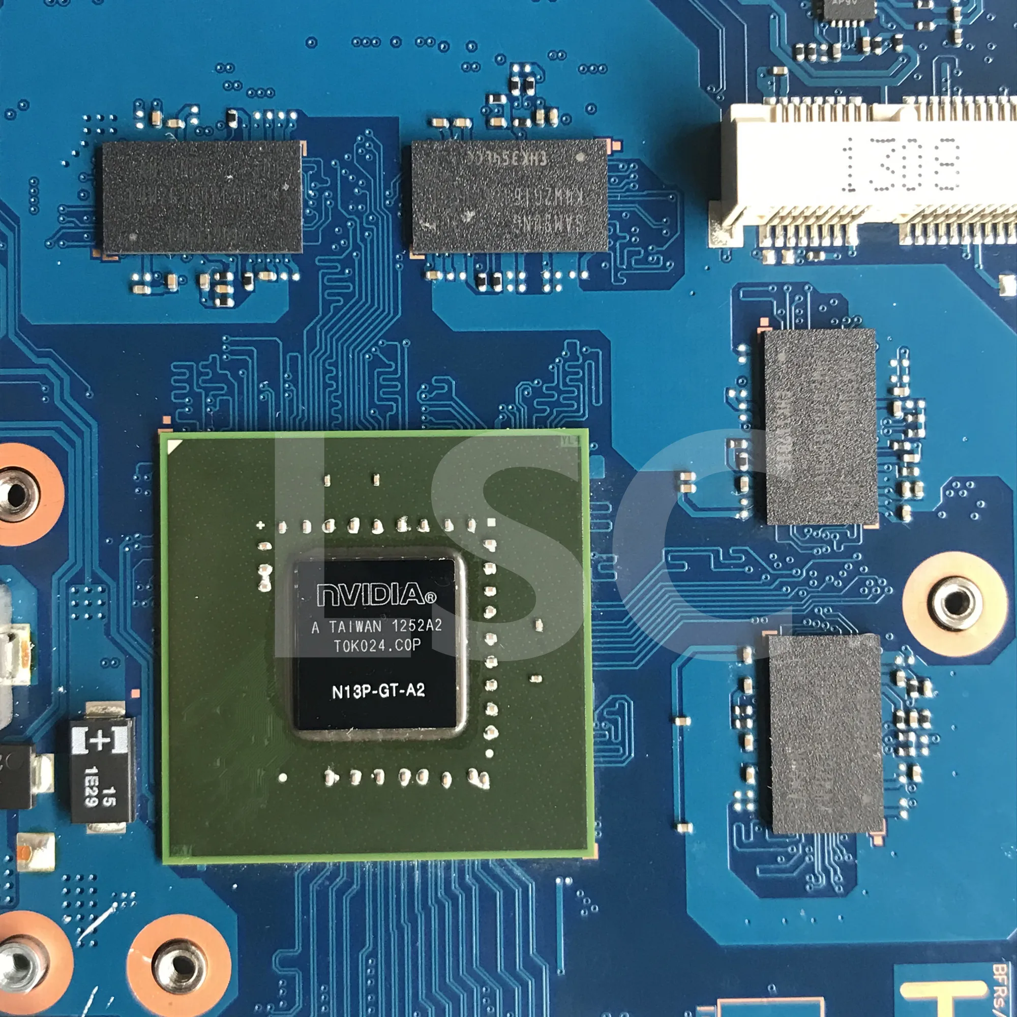 LSC для Samsung NP550P5C материнская плата ноутбука BA92-10608A BA92-10608B GT650M 2GB GPU | Компьютеры и