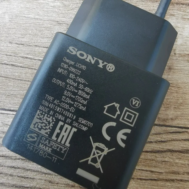 SONY EU адаптер, быстрая зарядка Зарядное устройство UCH10 Кабель Micro-USB для SONY Xperia X Производительность F5122 Z5 компактный