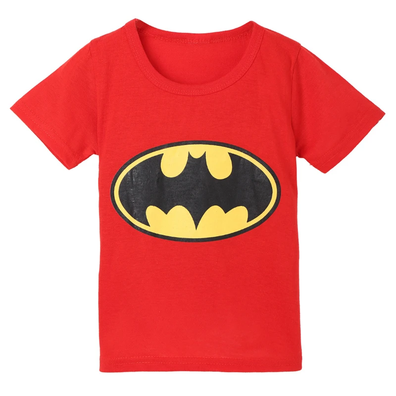 Футболка с Бэтменом 2019 г. Новые футболки героями мультфильмов костюм Одежда для