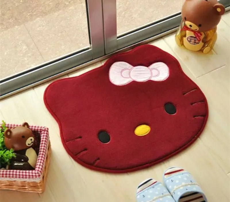Мультяшный Детский милый напольный коврик для дома ванной нескользящий входной