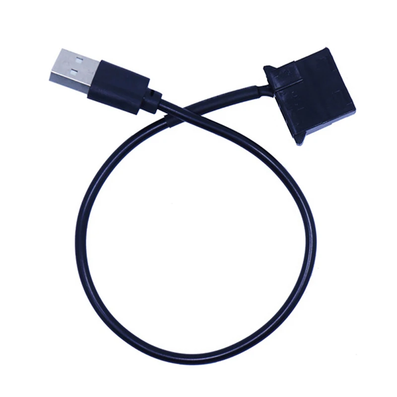 4 контактный разъем на 5 в USB папа Кабель адаптер 1 шт. Pin Molex вентилятор кабель