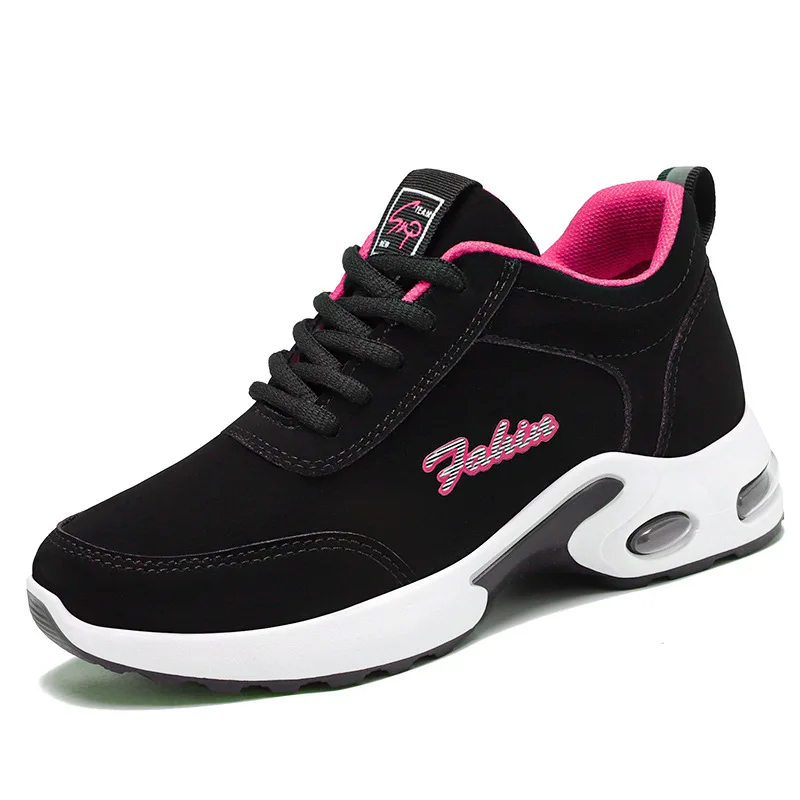 

Women's Flat Platform Shoes Vulcanized Female Canvas Lace Up Comfortable Ladies Sneakers Walking New Fashion Outdoor Hiking Shoe