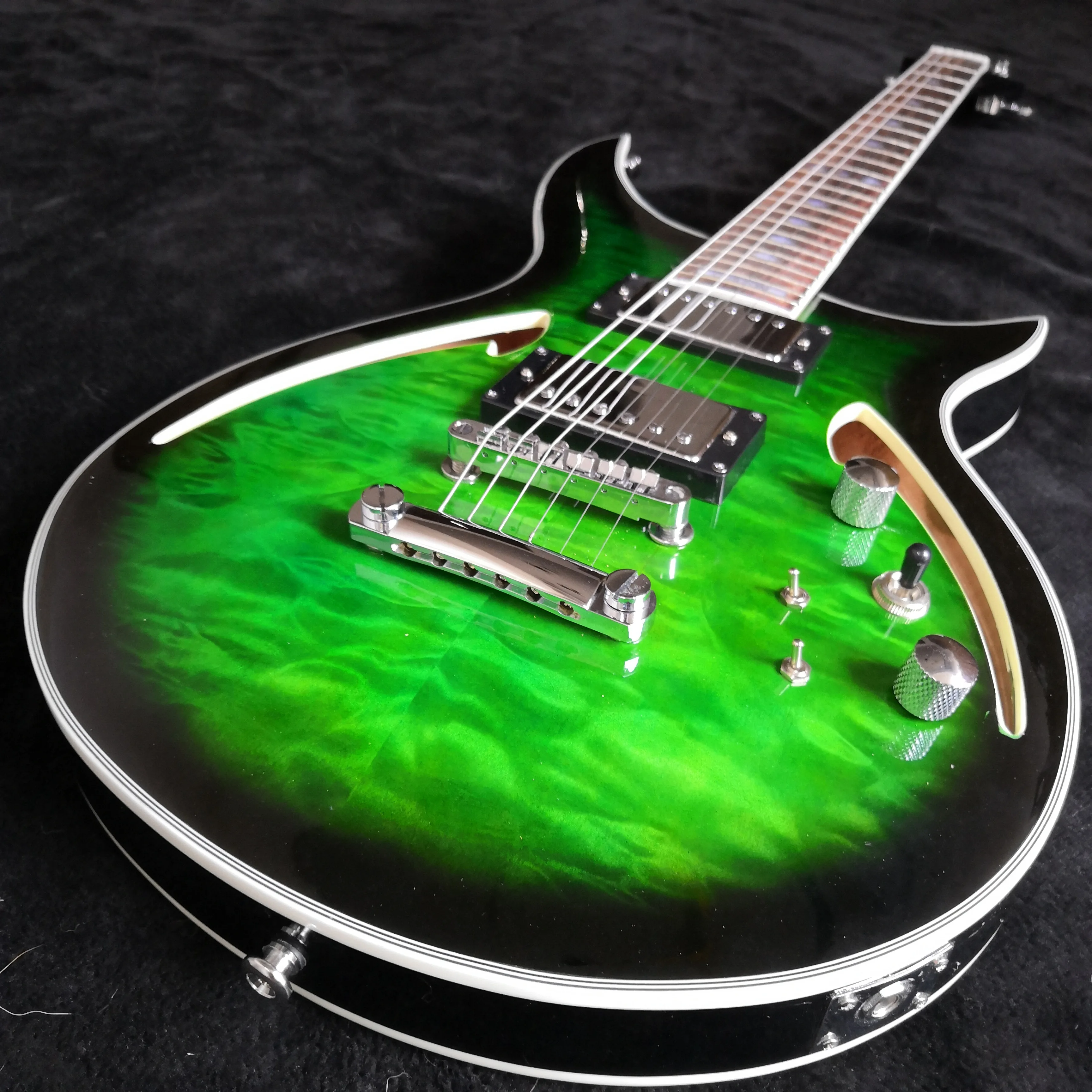 Бесплатная доставка новая Высококачественная гитара archtop jazz электрическая с