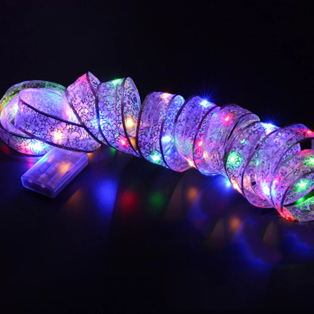 40 LED Ribbon Window Curtain Lights String Lamp House Party Decor Striking decor Colour Fairy Light | Дом и сад