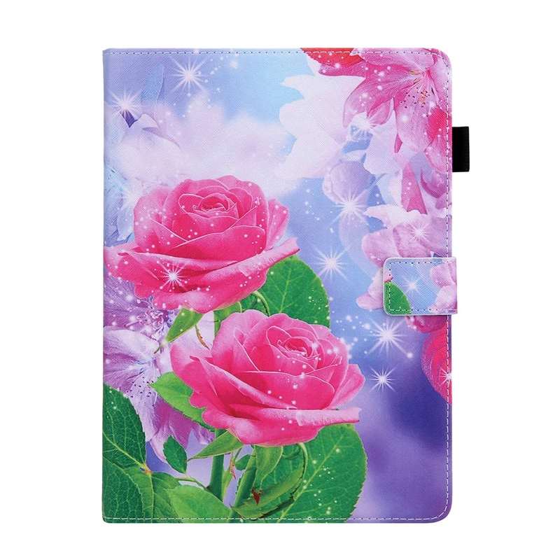 

Suitable for IPAD PRO 11/IPAD AIR4 10.9 Protective Cover Flip Cover with Card Slot Bracket Leather Protective Shell Rose