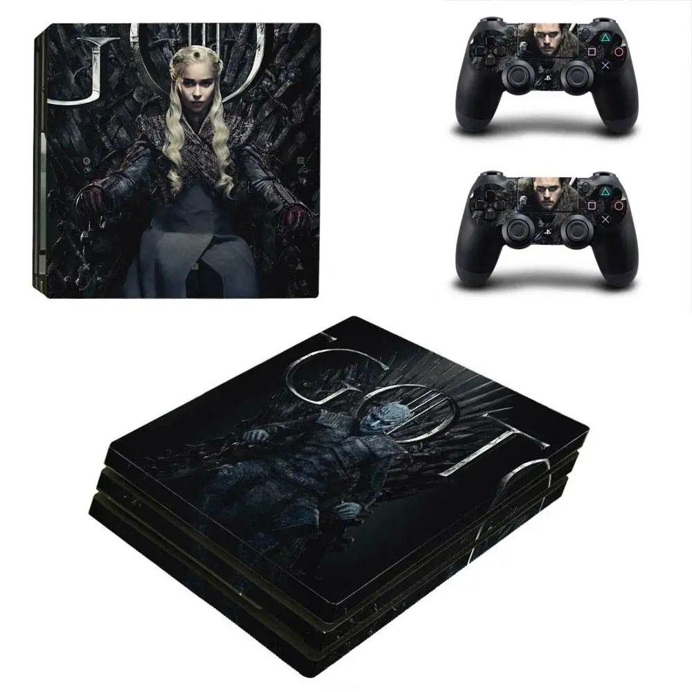Наклейки Игра престолов PS 4 Play станция Pro Skin PS4 Sitcker Pegatinas для playstation консоль и