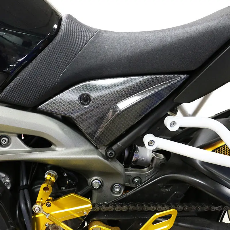 MT 09 MT09 мотоциклетные боковые панели крышка обтекателя Cowling Plate Чехлы для Yamaha MT-09 FZ 09 черный