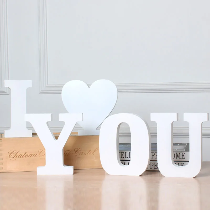 Домашний декор буквы декоративные деревянные 3D настенные для детей лампа