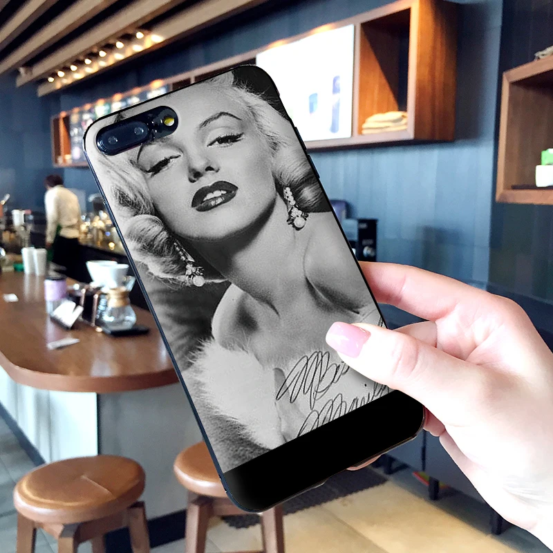 Marilyn Monroe Phone Case For Xiaomi Mi6 mi9 8 Lite SE MAX 3 9E 5X 6X F1 A1 A2 6 Soft Silicone Cases Cover | Мобильные телефоны и