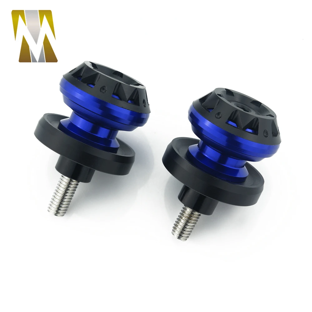 

Motorcycle Accessories Swingarm Spools slider 6mm 8mm 10mm stand screws For Kawasaki Yamaha KTM Suzuki Triumph Ducati