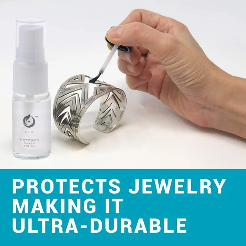 

Портативное покрытие для ювелирных изделий, прозрачное защитное средство, красивое, защищает ювелирные изделия от износа, потускневания, п...