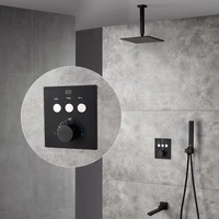 the new all copper constant temperature in wall shower concealed and embedded in the hidden shower set