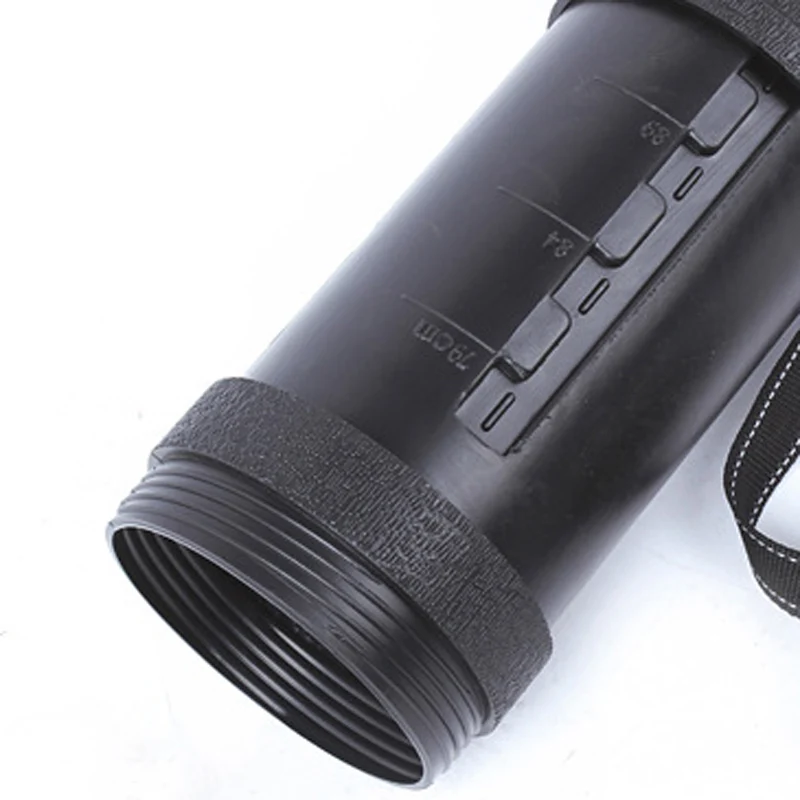 Черная пластиковая трубка для хранения рисунков из бутика держатель свитка