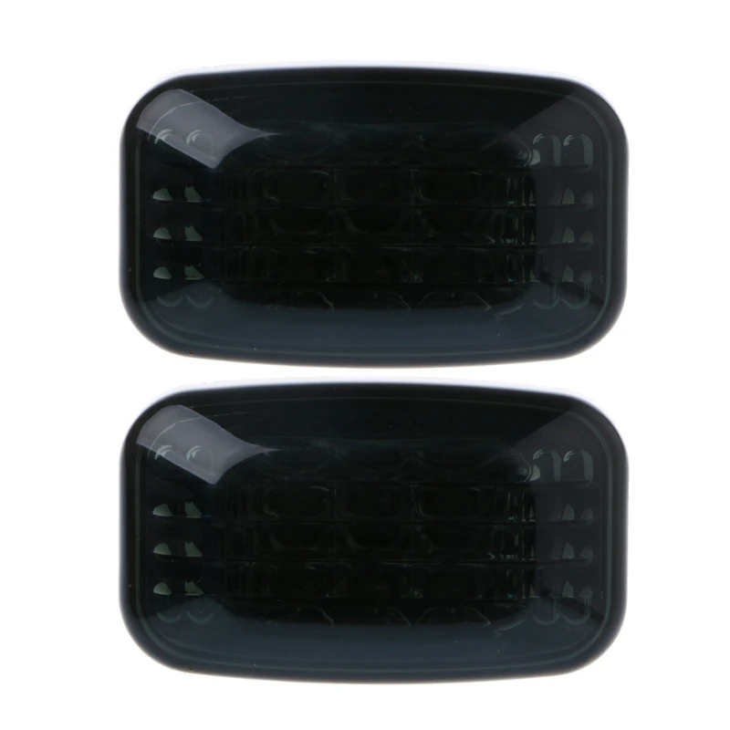 

2x Светодиодный Боковой указатель поворота, голубой, прозрачный для toyota 84-07 Land Cruiser