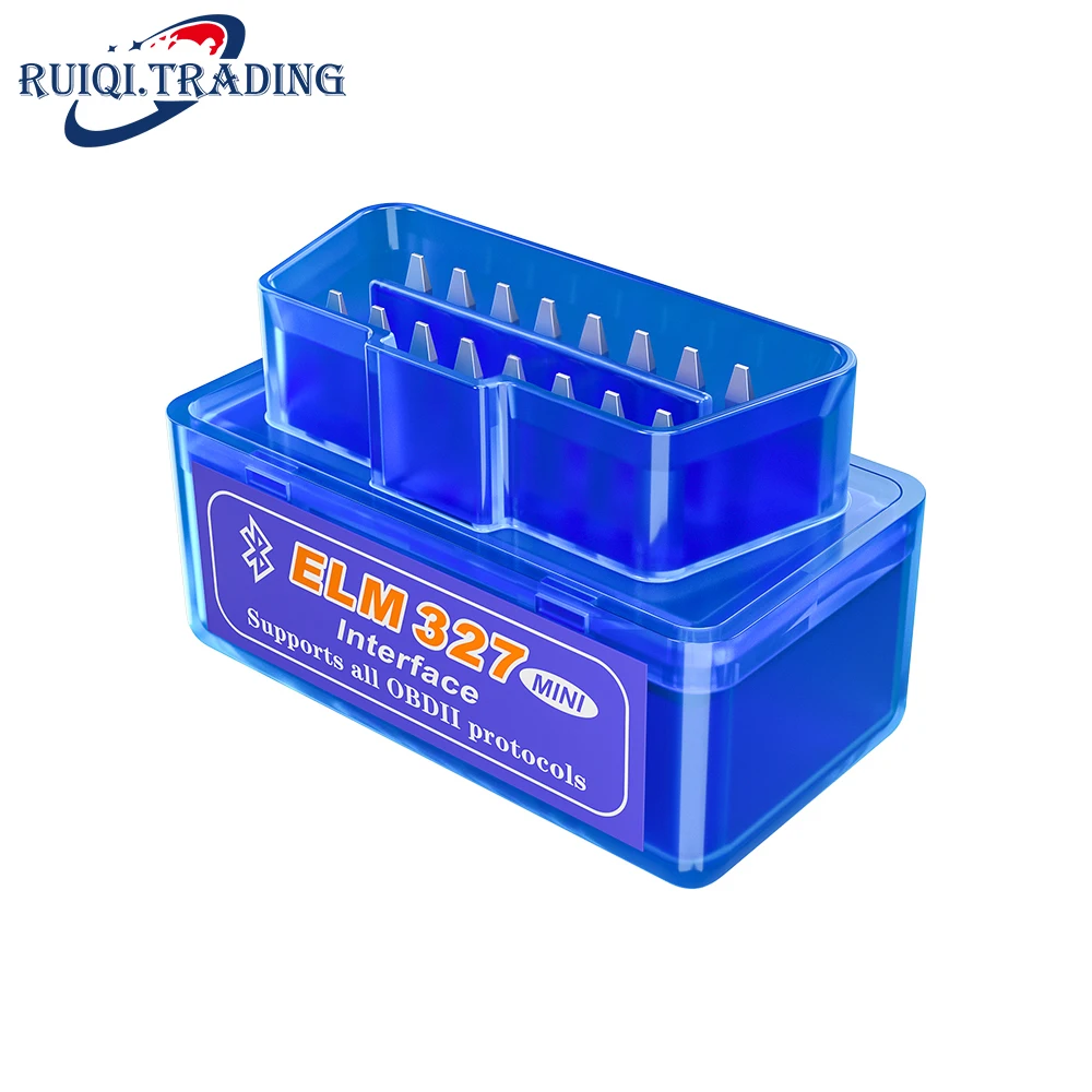 Диагностический сканер OBD2 мини тестер OBDII V2.1 V1.5 ELM327 Bluetooth для