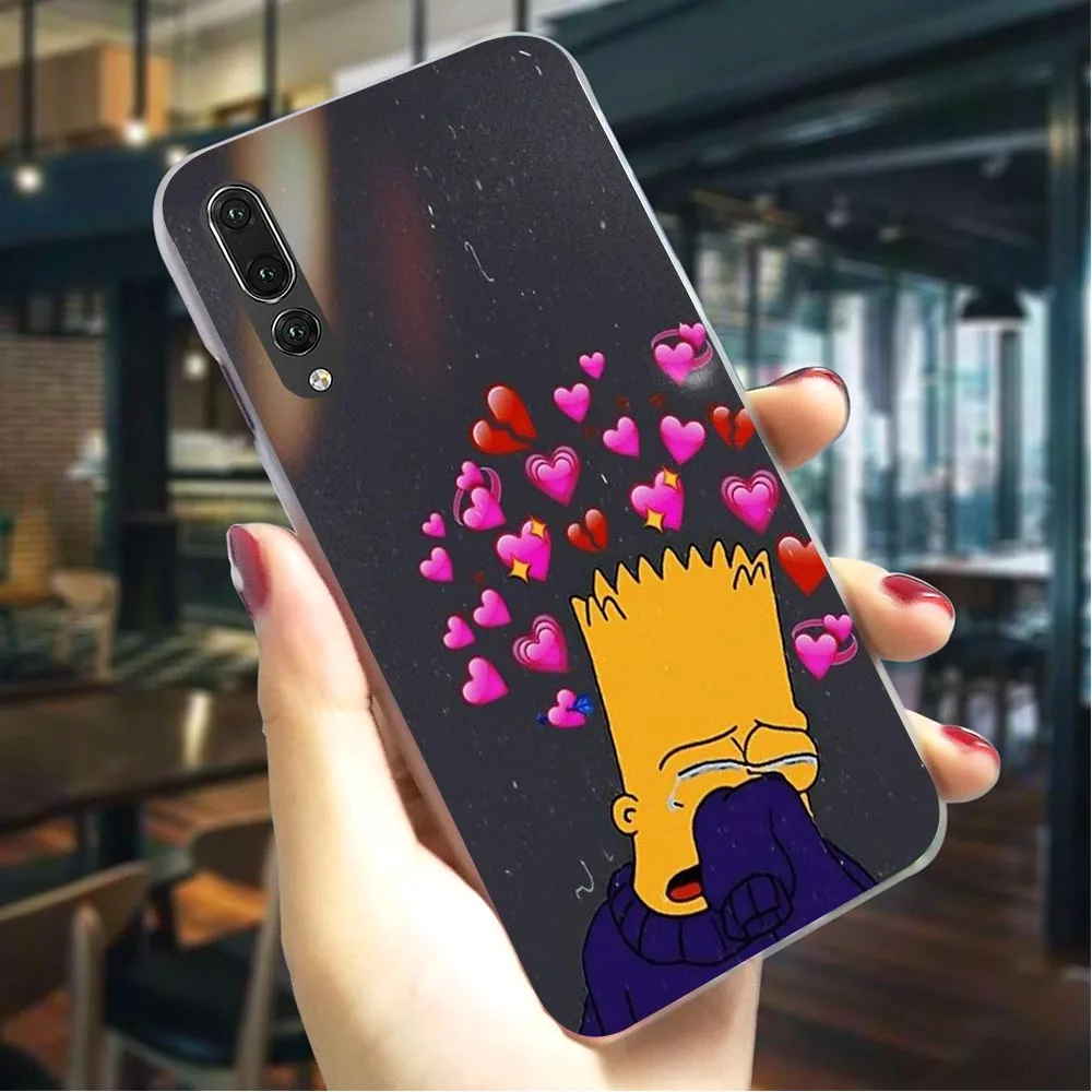 K2503701 Чехол для телефона huawei P Smart аниме Симпсоны чехол P9 Lite Mini/ P10 20 30 Lite Pro P Smart Z mate 10 20 Lite Pro - Цвет: K2503701