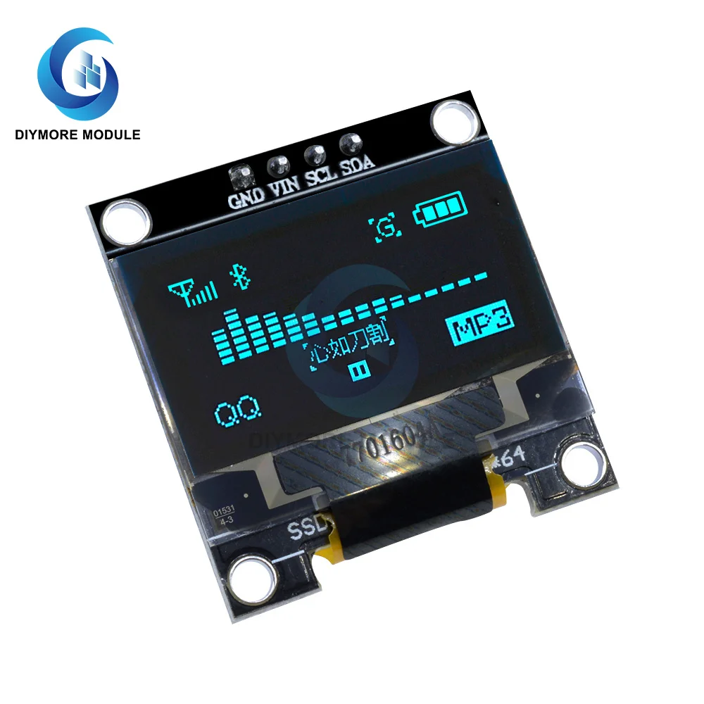 0 96 inch 128*64 OLED Дисплей модуль синий/белый/желтый SSD1306 драйвера контроллера