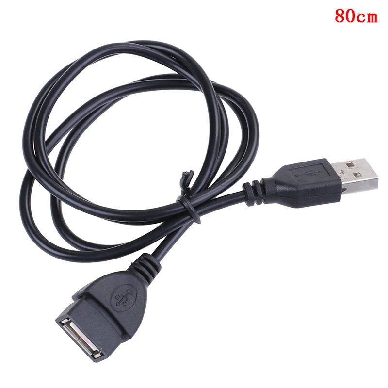 

USB 2.0 Cable Male to Female Data Sync USB 2.0 Extender Cord Extension Cable USB Extension Cable Super Speed 80/150cm