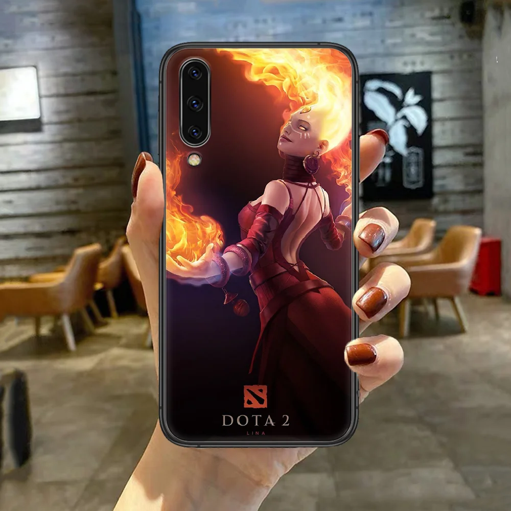 

DOTA2 Game Phone Case For For SamSung Galaxy A M 5 8 10 20 30 31 40 50 51 70 71 80 S E Black black Hoesjes Luxury Funda Trend