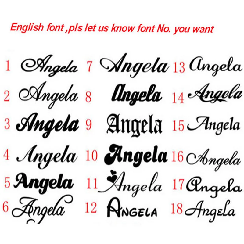 925 Серебряное ожерелье С Вырезанным именем с сердечком баннер индивидуальное