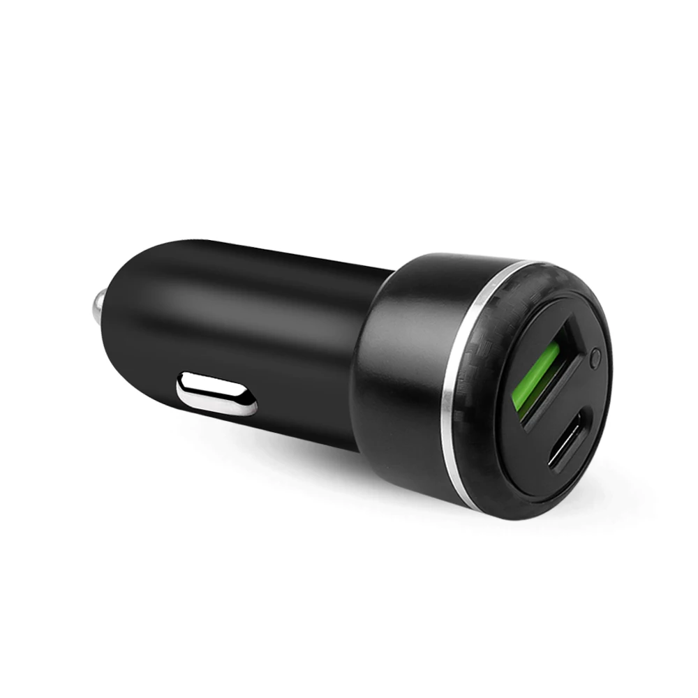 QC3.0 Dual USB зарядное устройство для телефона 2 порта адаптер питания 12 24 В до 5
